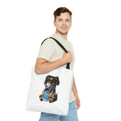 Snickers the Polish Loving Dog - Tote Bag