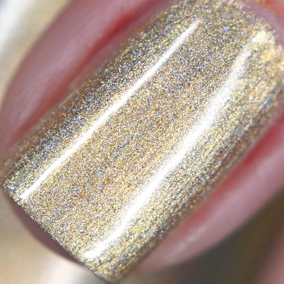 Gold - Jewelry Box Holos - Holographic Nail Polish - Dam