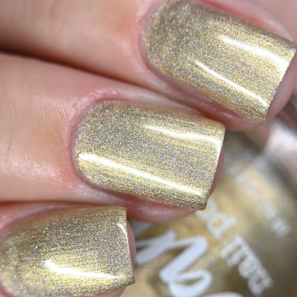 Gold - Jewelry Box Holos - Holographic Nail Polish - Dam