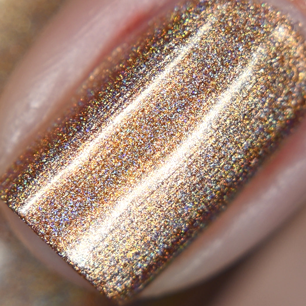 Copper - Jewelry Box Holos - Holographic Nail Polish - Dam