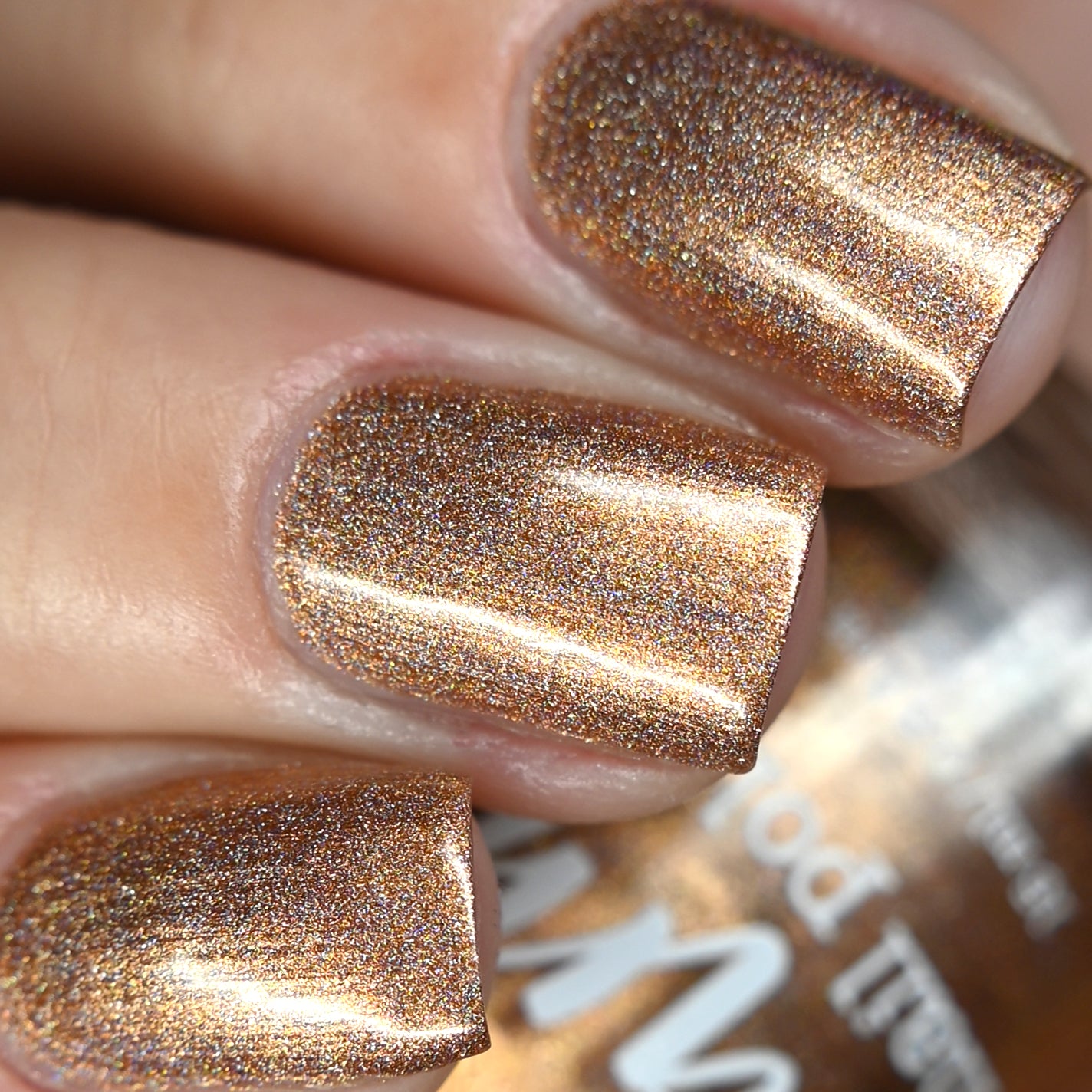 Copper - Jewelry Box Holos - Holographic Nail Polish - Dam