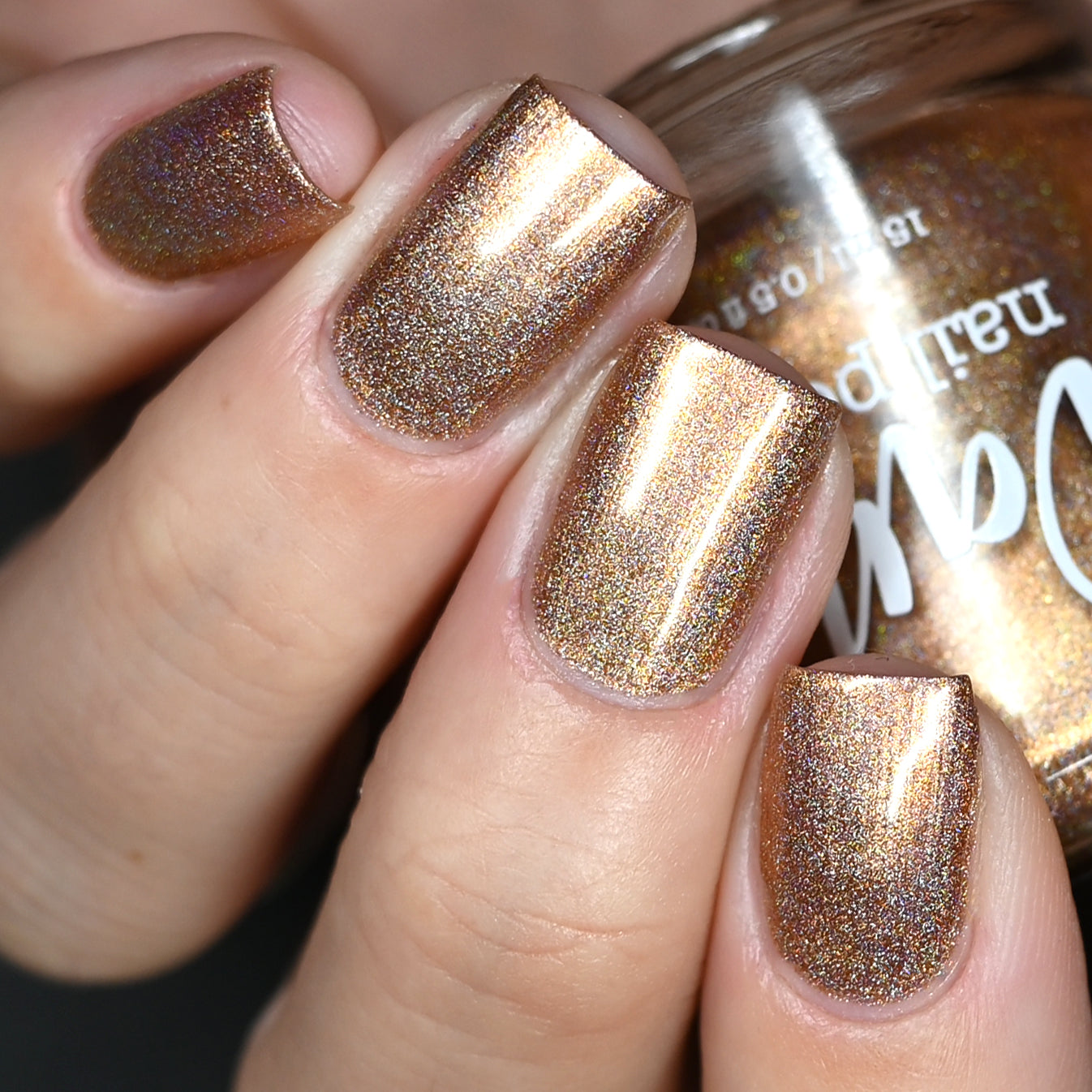 Copper - Jewelry Box Holos - Holographic Nail Polish - Dam