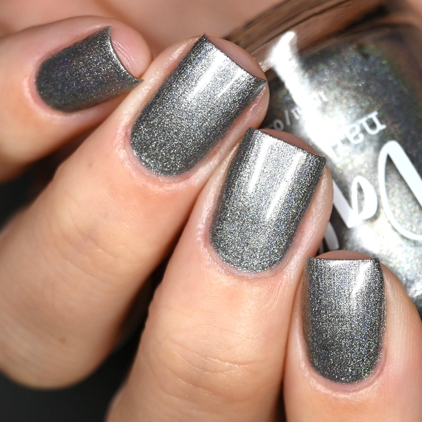 Silver - Jewelry Box Holos - Holographic Nail Polish - Dam