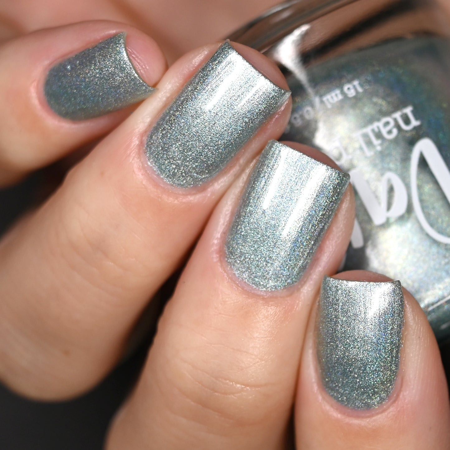 Blue Akoya Pearl - Jewelry Box Holos - Holographic Nail Polish - Dam