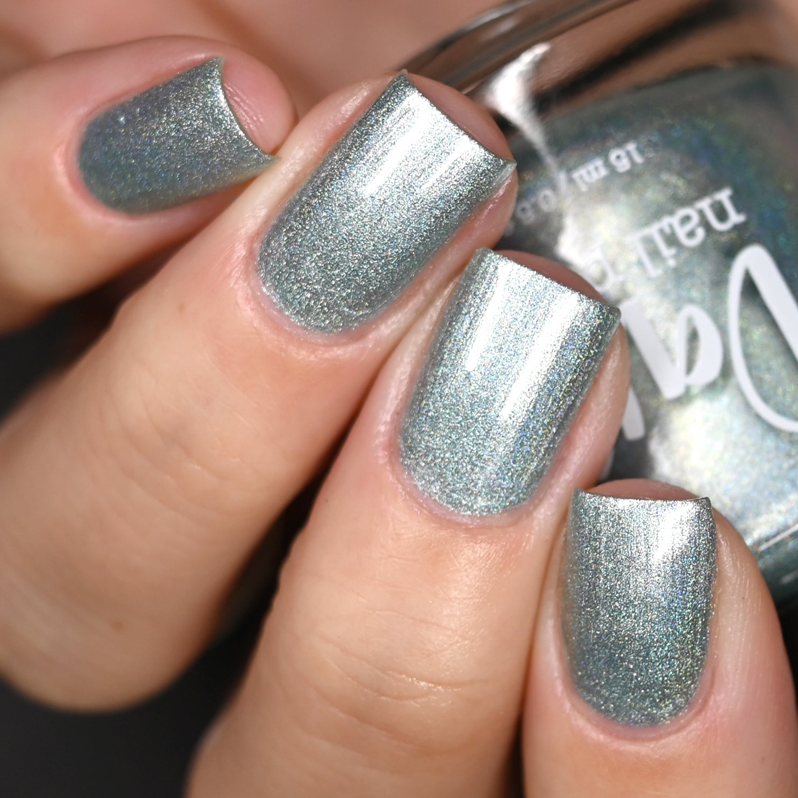 Blue Akoya Pearl - Jewelry Box Holos - Holographic Nail Polish - Dam