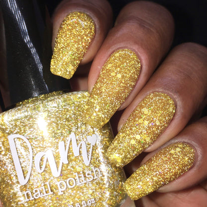 Hibernation Collection - Reflective Glitter Nail Polish - Dam