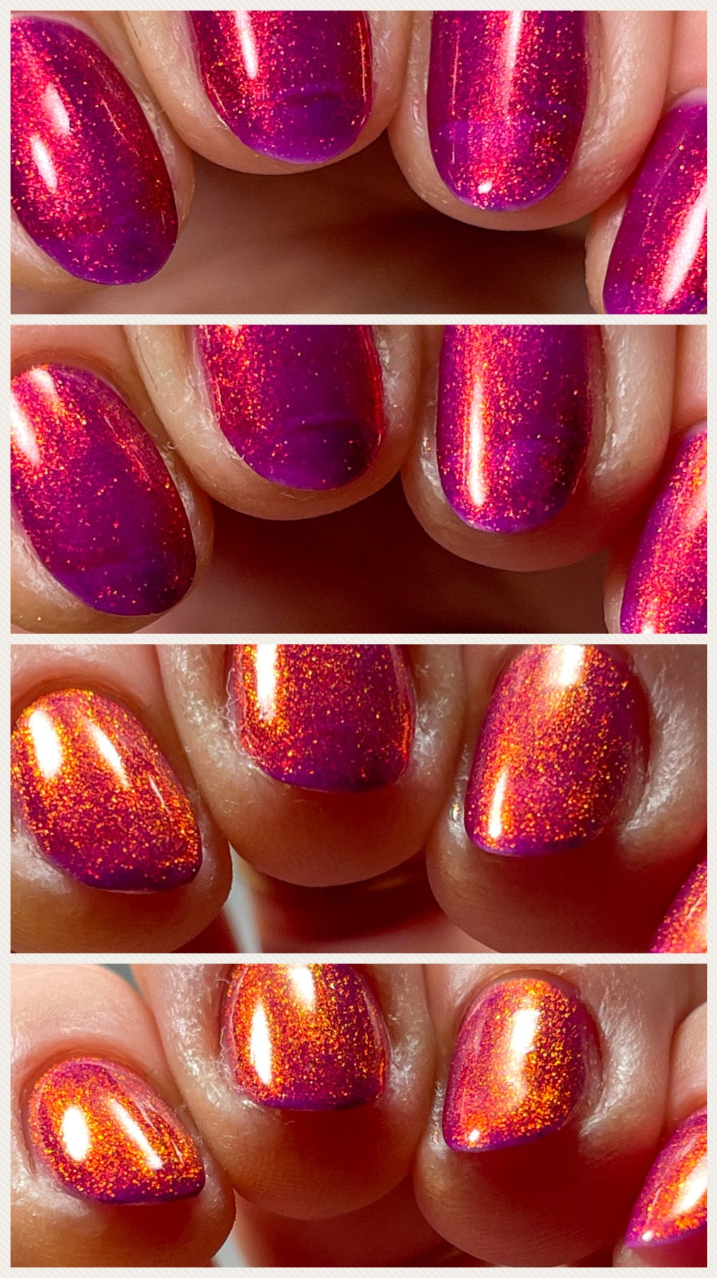 Jingle Berries - Red Shimmer Nail Polish - Polish of the Month - Nov 2022