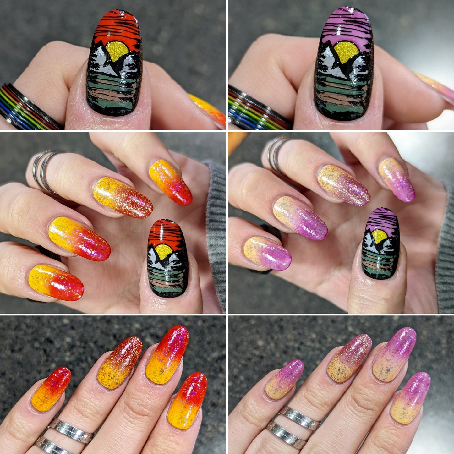 Clearly Rainbows - Thermal Nail Polish - Dam