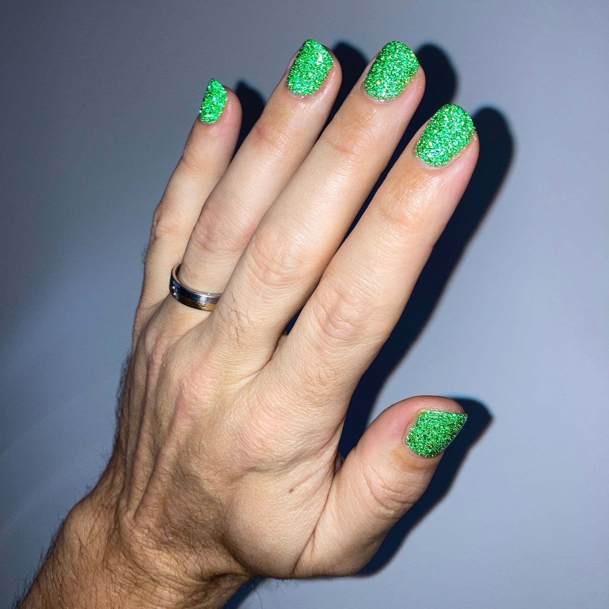 Mint Jelly - Jams & Jellies Collection - Green Reflective Glitter Nail Polish - Dam
