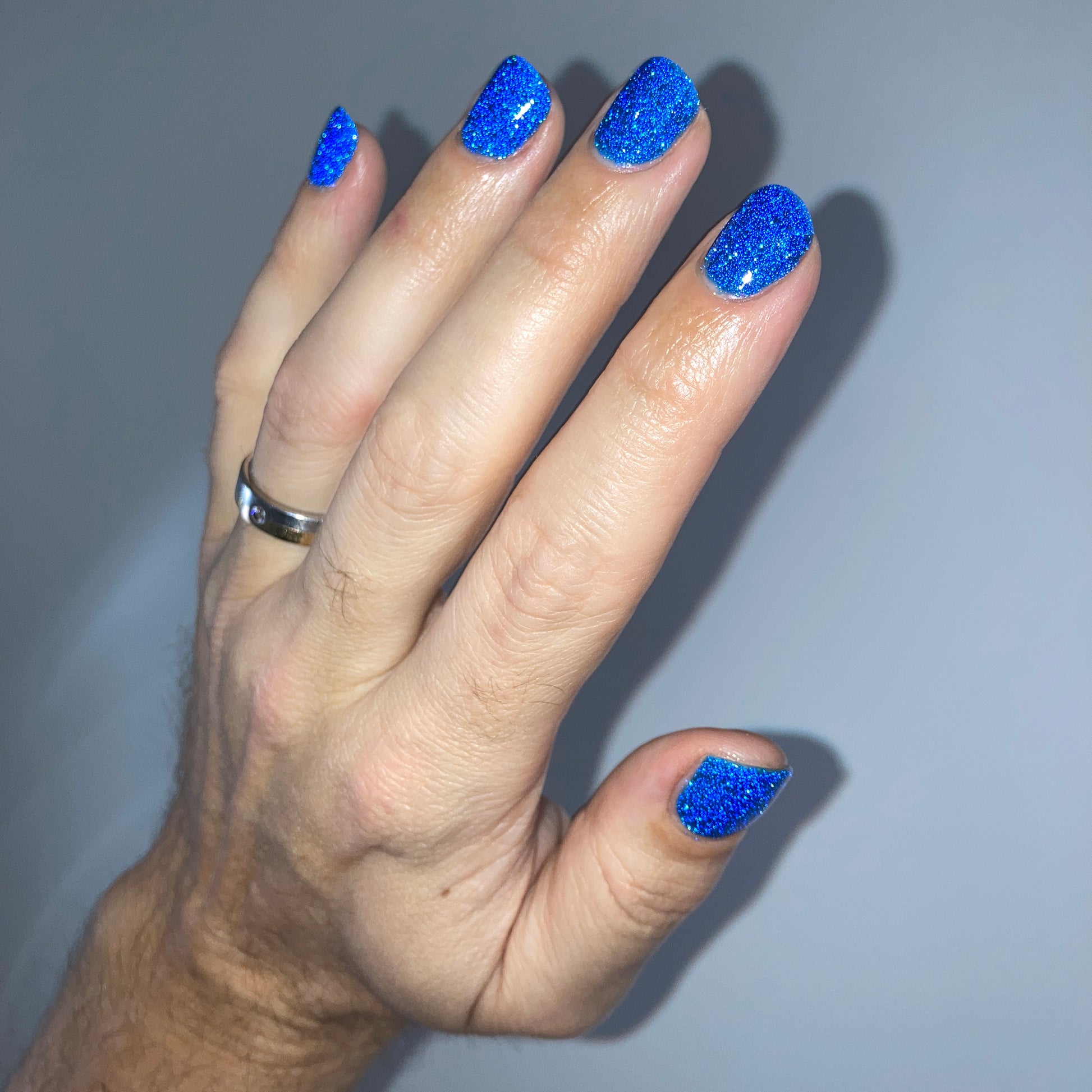 Blueberry Jam - Jams & Jellies Collection - Blue Reflective Glitter Nail Polish - Dam
