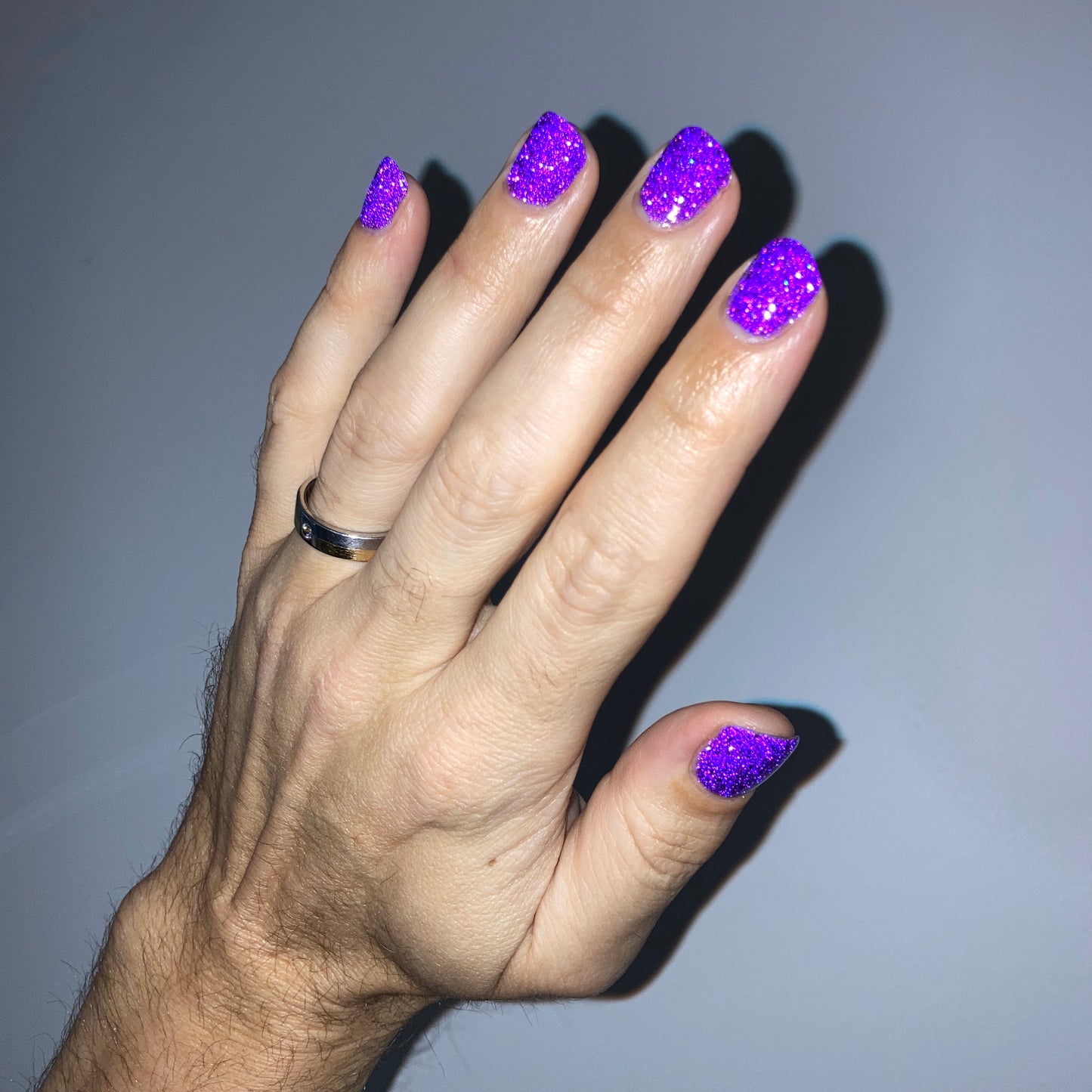 Grape Spread - Jams & Jellies Collection - Purple Reflective Glitter Nail Polish - Dam