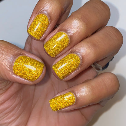 Jams & Jellies Collection - Rainbow Reflective Glitter Nail Polish - Dam
