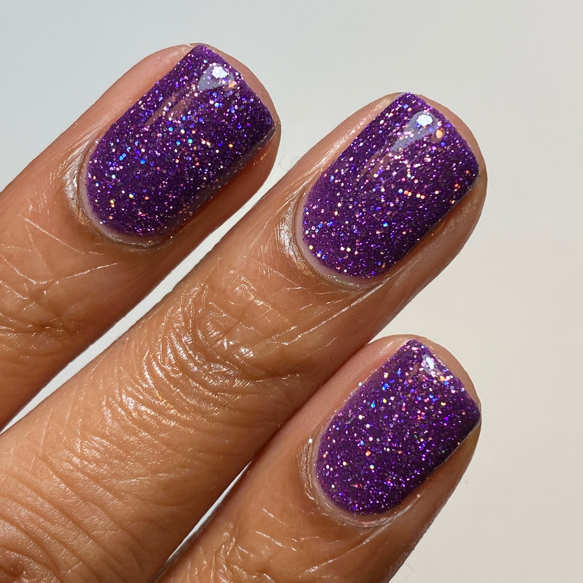 Jams & Jellies Collection - Rainbow Reflective Glitter Nail Polish - Dam