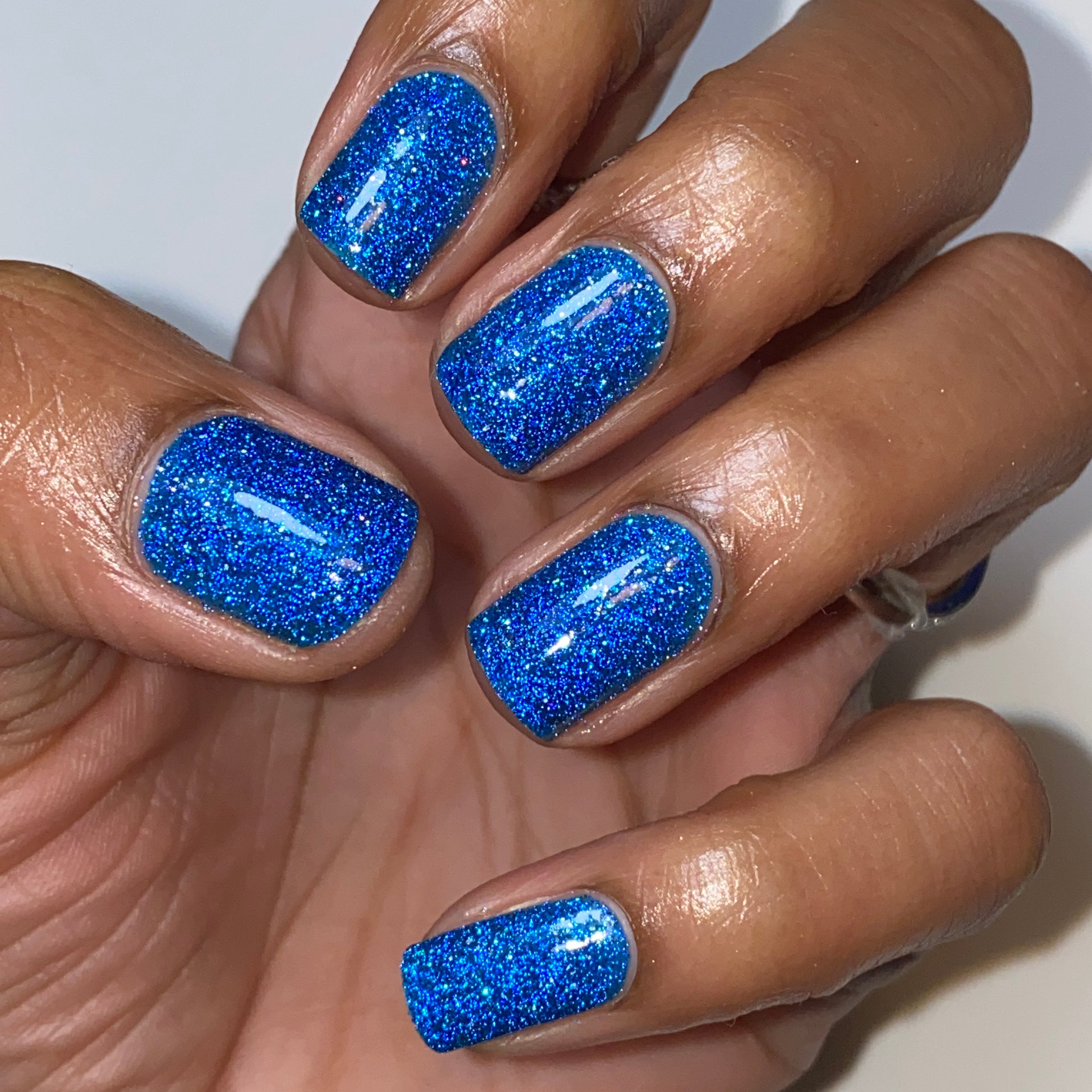 Blueberry Jam - Jams & Jellies Collection - Blue Reflective Glitter Nail Polish - Dam