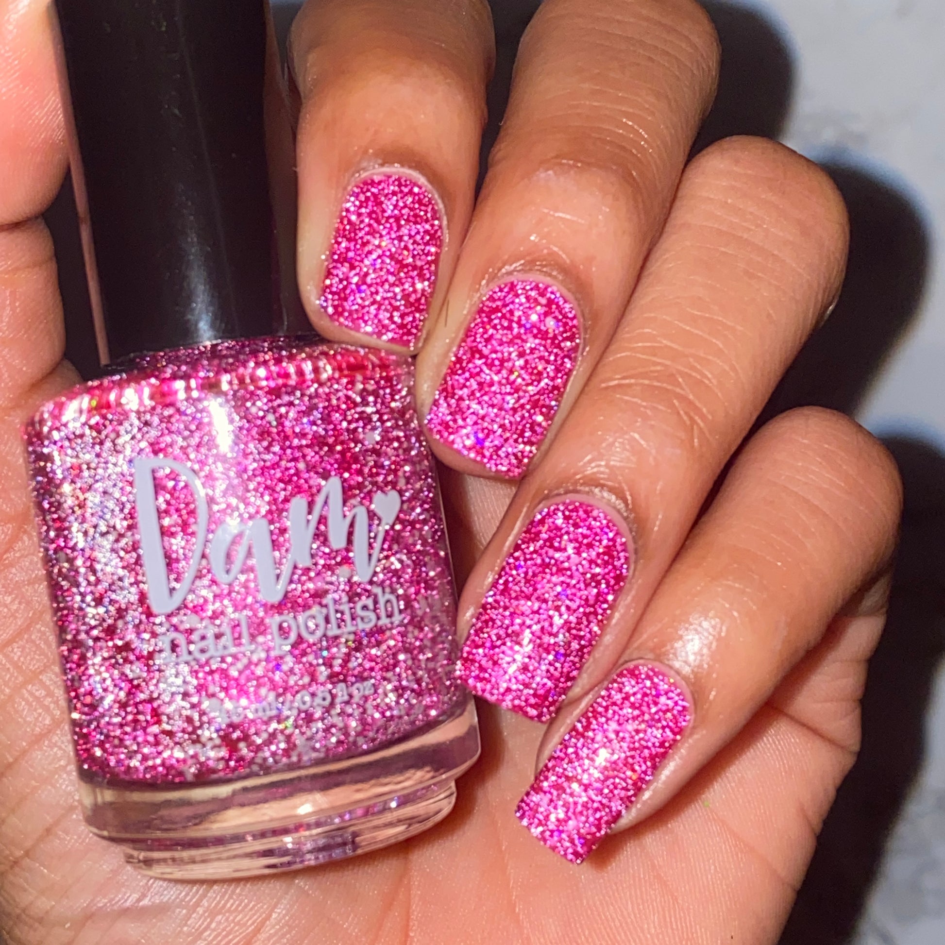 pakistanske Bølle Foranderlig Sweet Dreams - Snooze Collection - Pink Reflective Glitter Nail Polish – Dam