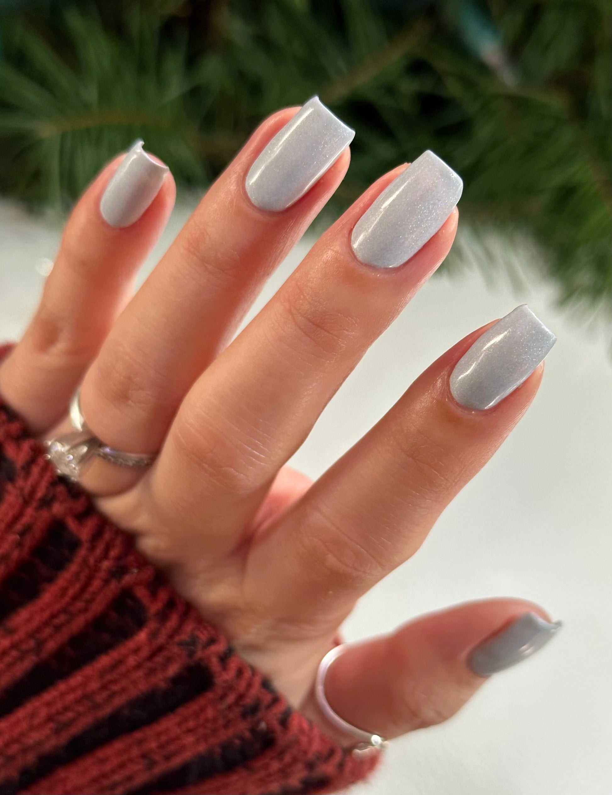 Pearl - Pearl White Holographic Polish - Gemstone Collection Pt. 2 - Dam
