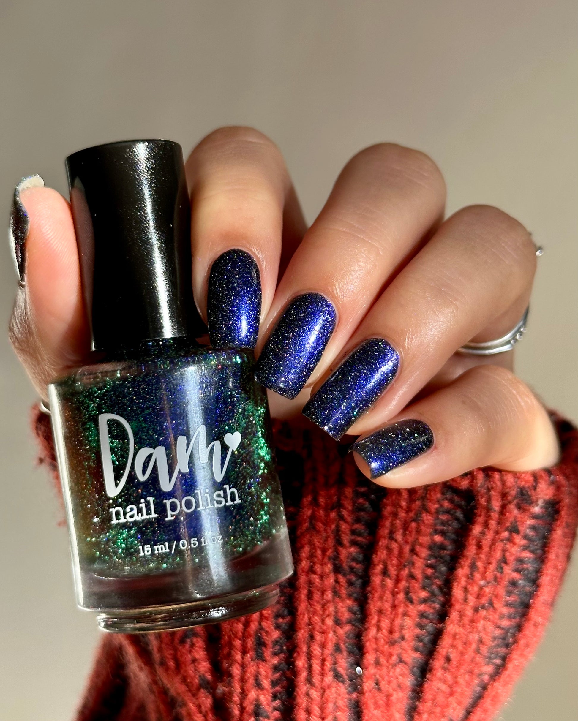 Poisoned Farts - Multichrome Reflective Glitter Nail Polish - Dam