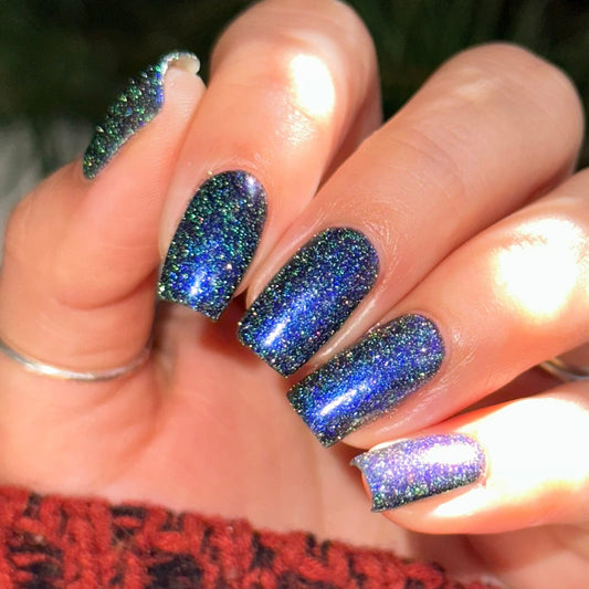 Poisoned Farts - Multichrome Reflective Glitter Nail Polish - Dam