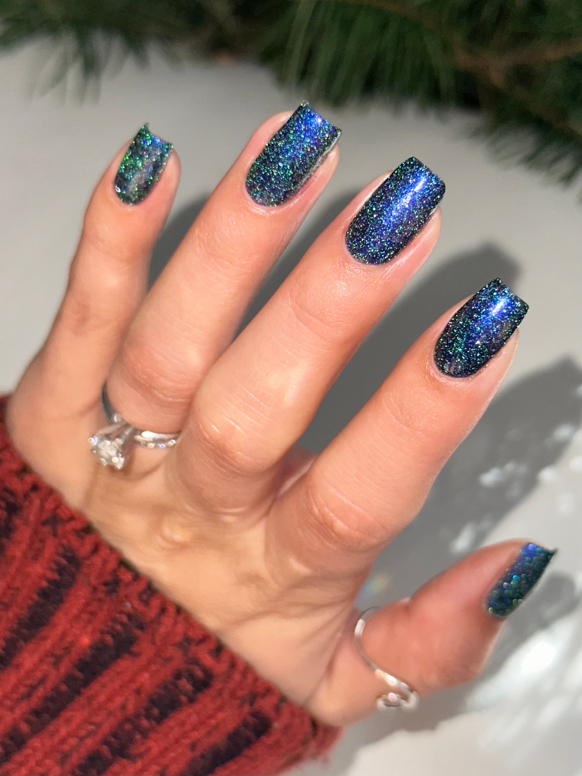 Poisoned Farts - Multichrome Reflective Glitter Nail Polish - Dam