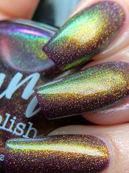 Kelsea - Purple Shimmer Polish - Survivor Series - Dam Nail Polish