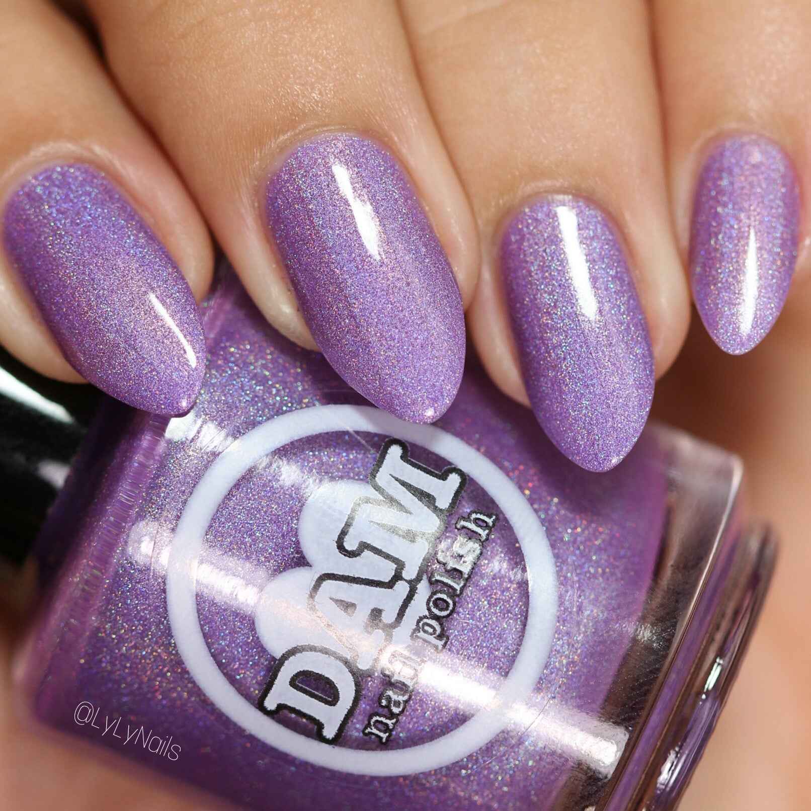 You Had Me @ Holo - Purple Holographic Nail Polish - Dam Nail Polish