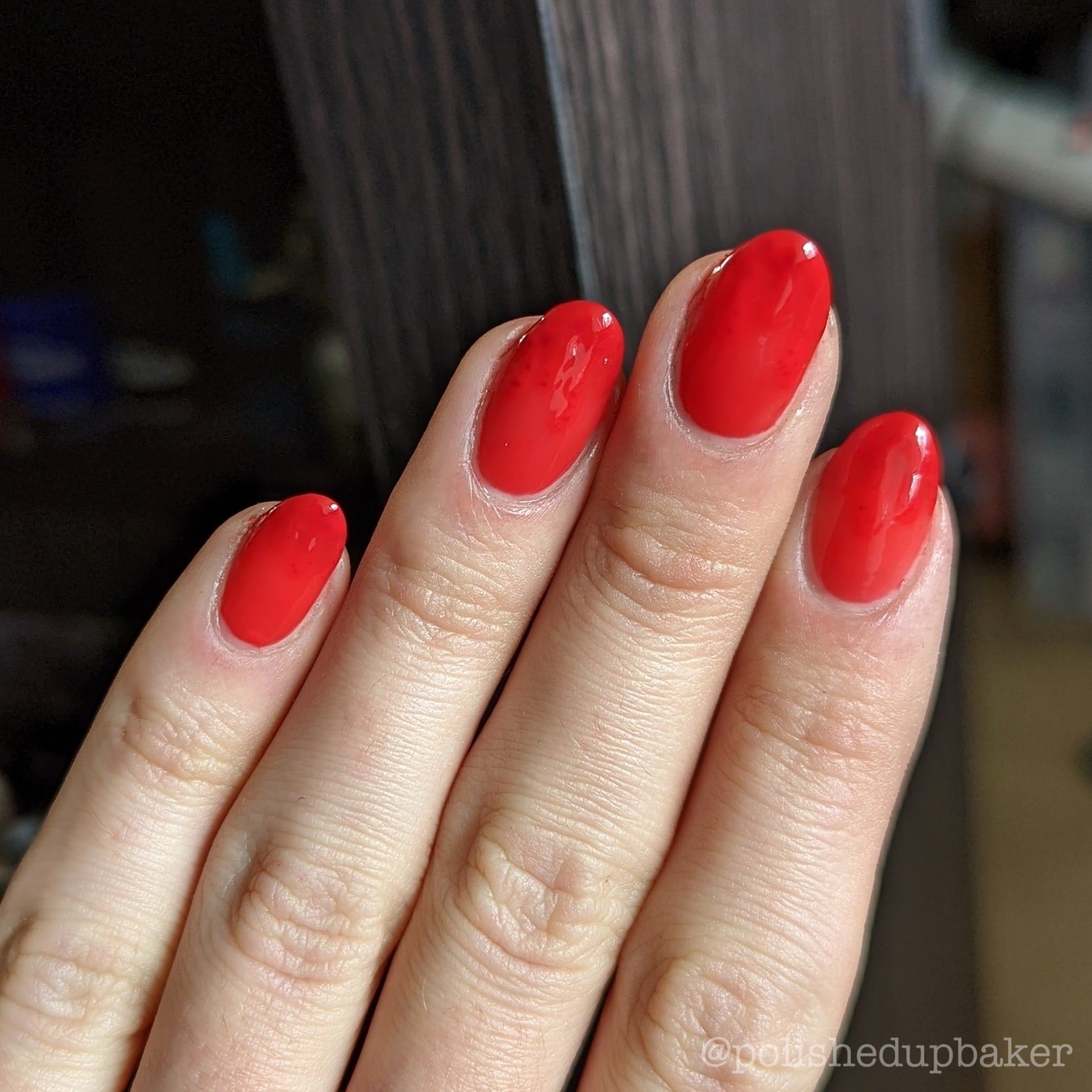 Concealed Crimson - Thermal Nail Polish - Clearly Rainbows Collection - Dam