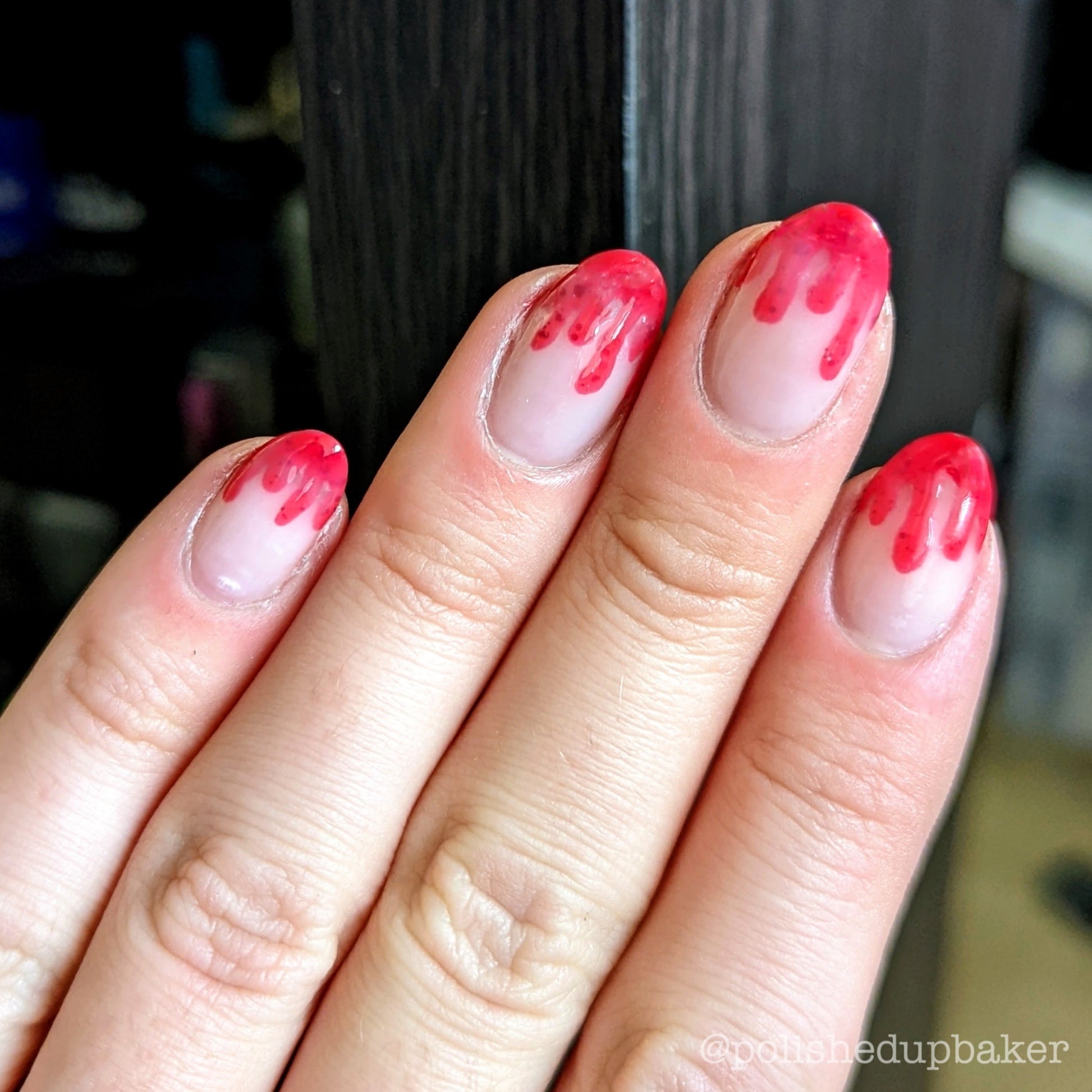 Concealed Crimson - Thermal Nail Polish - Clearly Rainbows Collection - Dam