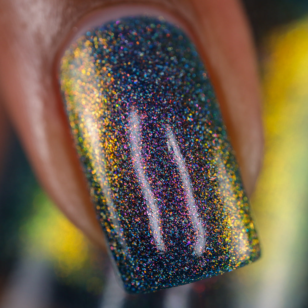 Brit - Blue Shimmer Polish - Survivor Series - Dam Nail Polish