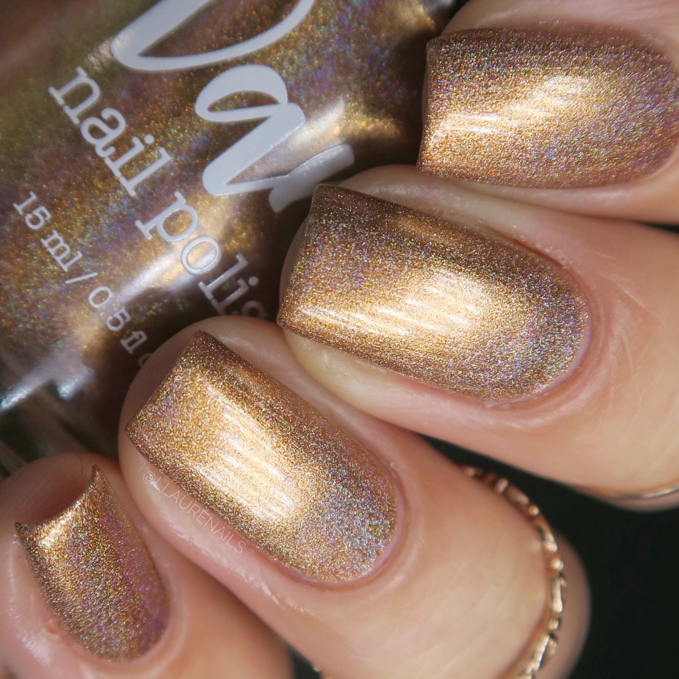 Copper - Jewelry Box Holos - Holographic Nail Polish - Dam