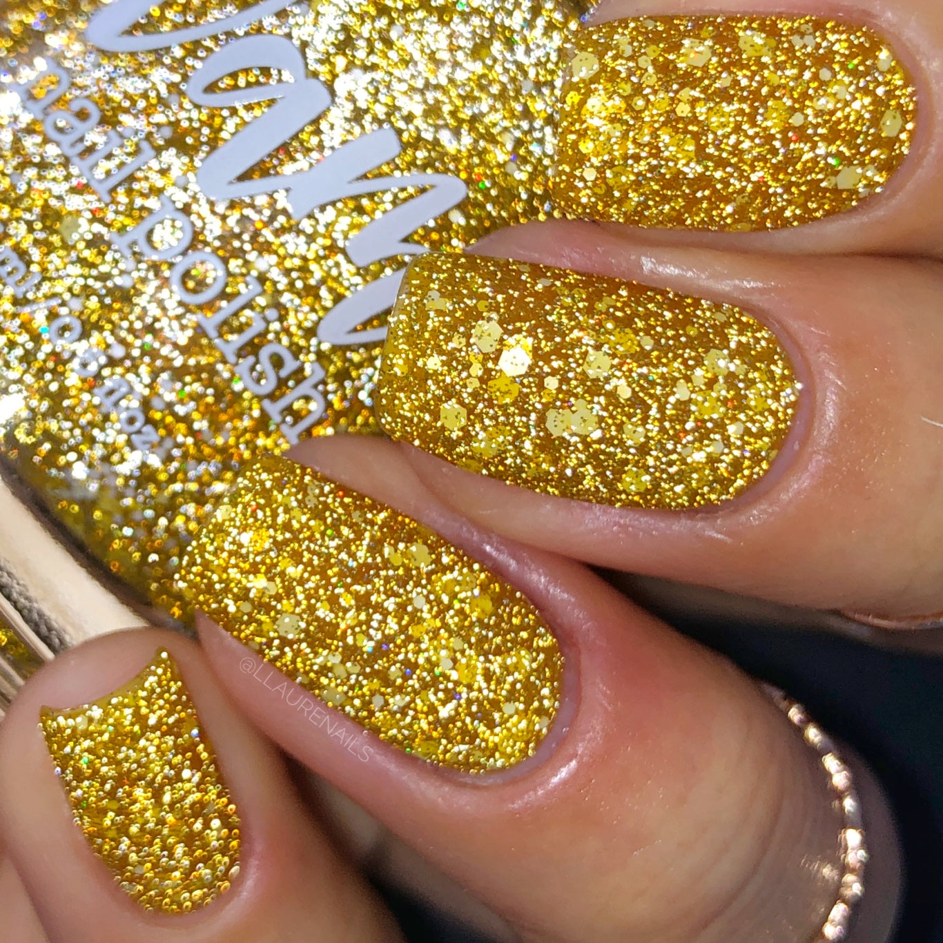 Hibernation Collection - Reflective Glitter Nail Polish - Dam