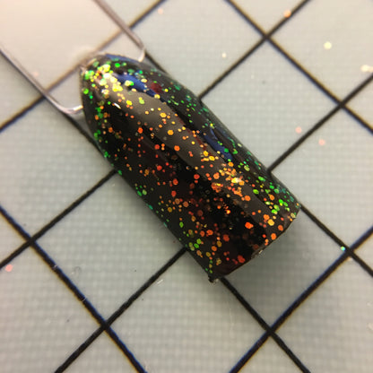 Holy Shift - Chameleon Glitter Top Coat - Dam Nail Polish