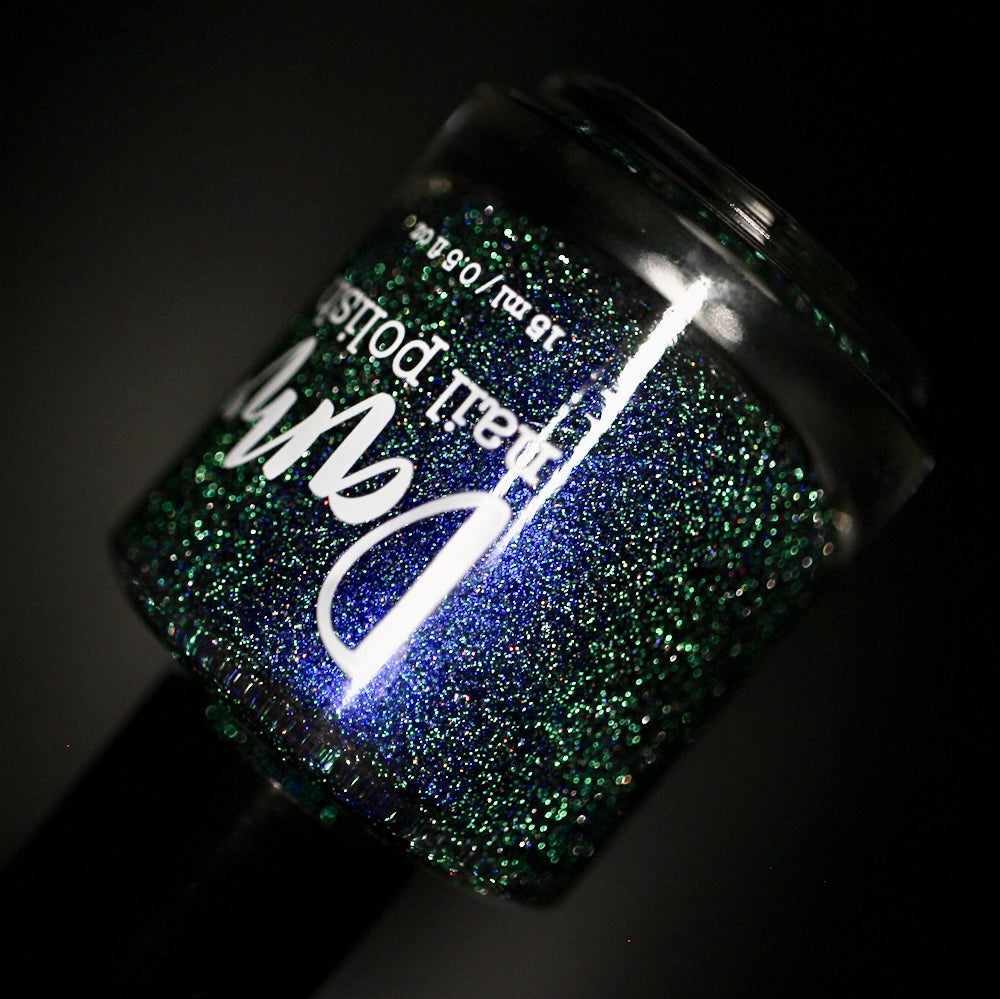 Poisoned Farts - Multichrome Reflective Glitter Nail Polish - Dam
