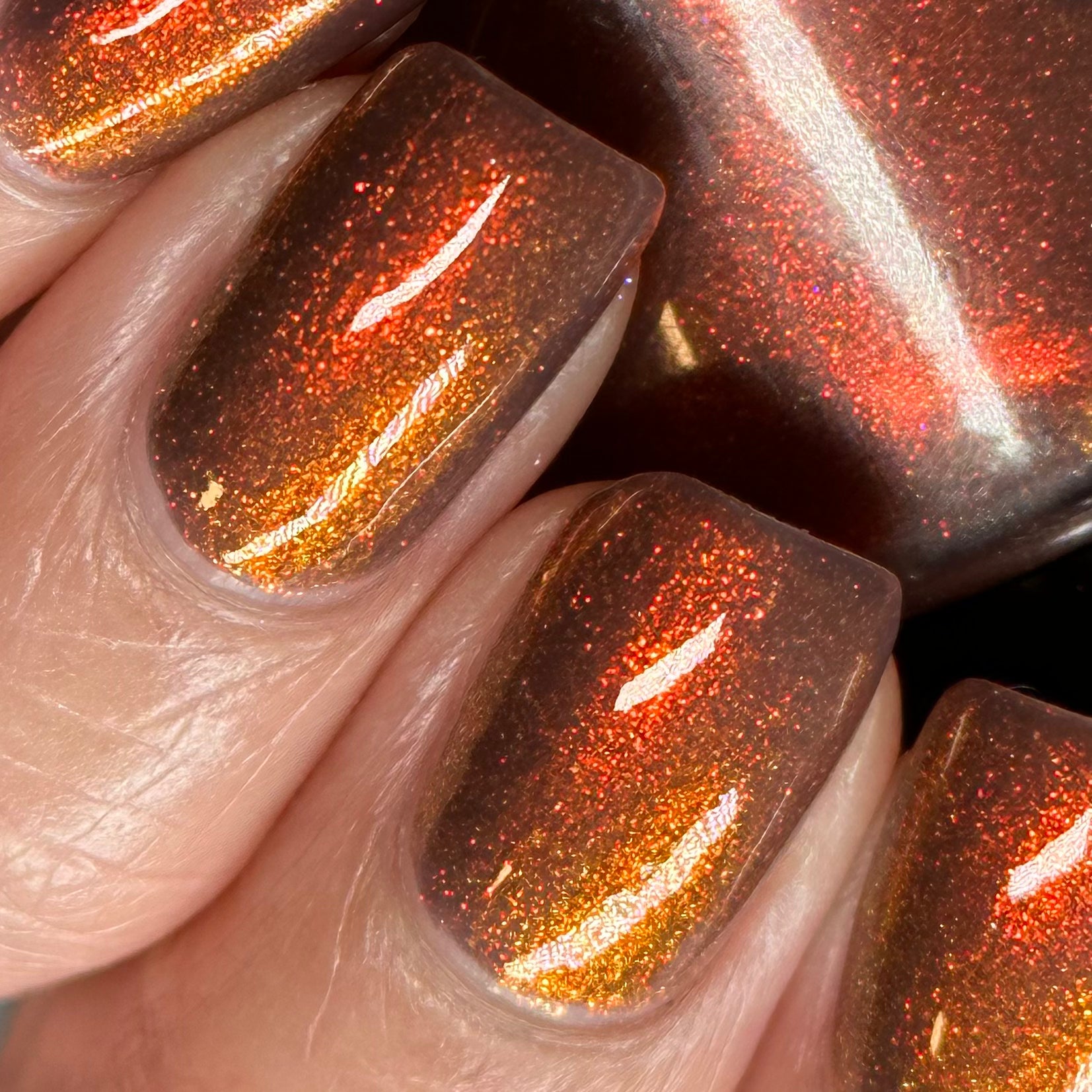 Dingle Berries - Brown Shimmer Nail Polish - Polish of the Month - Dec 2022 - Dam Nail Polish