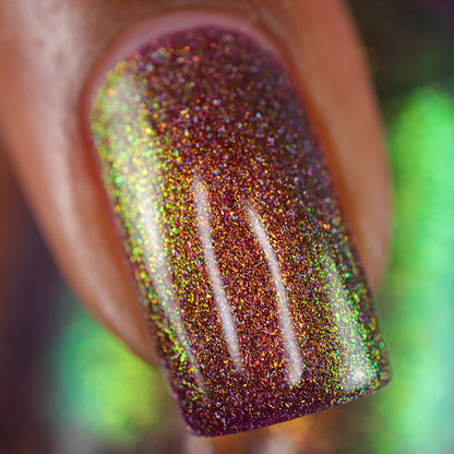 Kelsea - Purple Shimmer Polish - Survivor Series - Dam Nail Polish