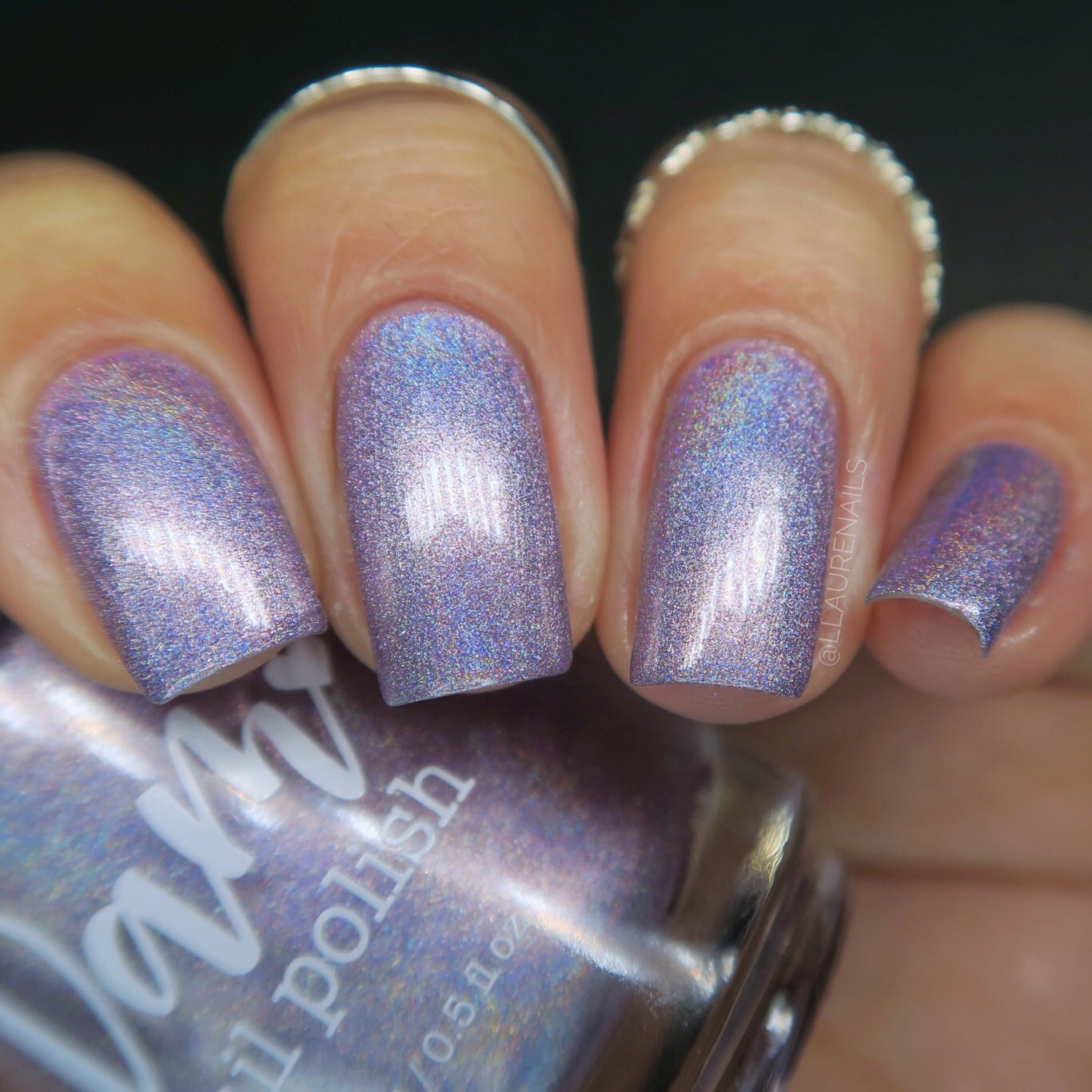 Lavender Jade - Jewelry Box Holos - Holographic Nail Polish - Dam