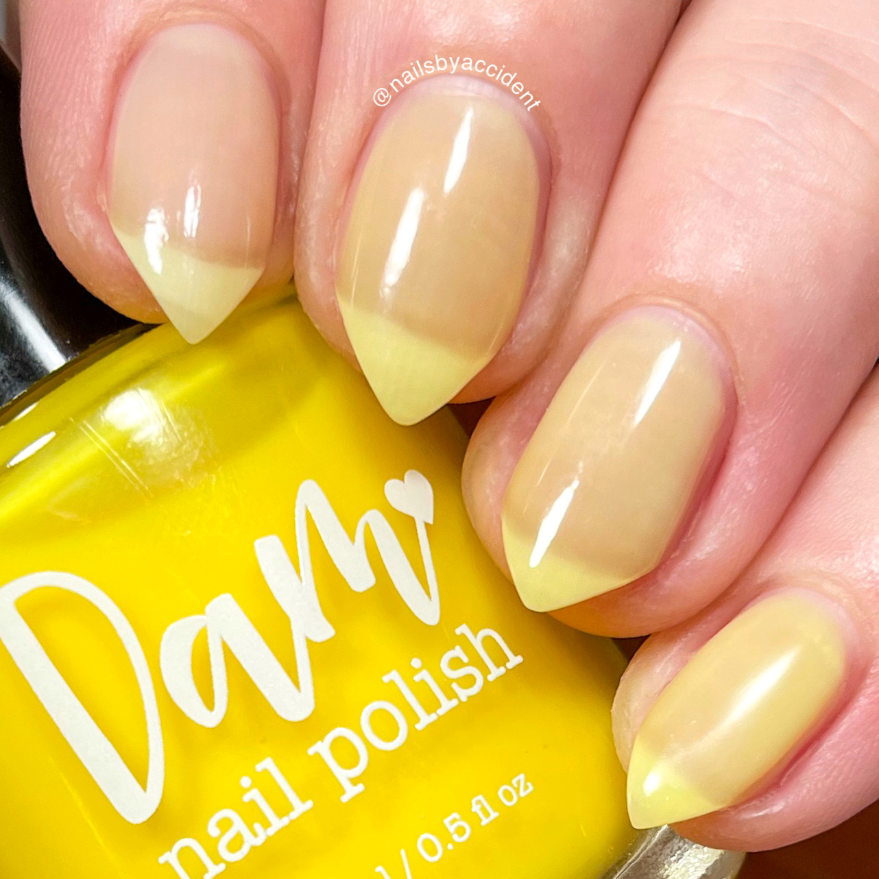 Yellow Where'd You Go? - Thermal Nail Polish - Clearly Rainbows Collection - Dam
