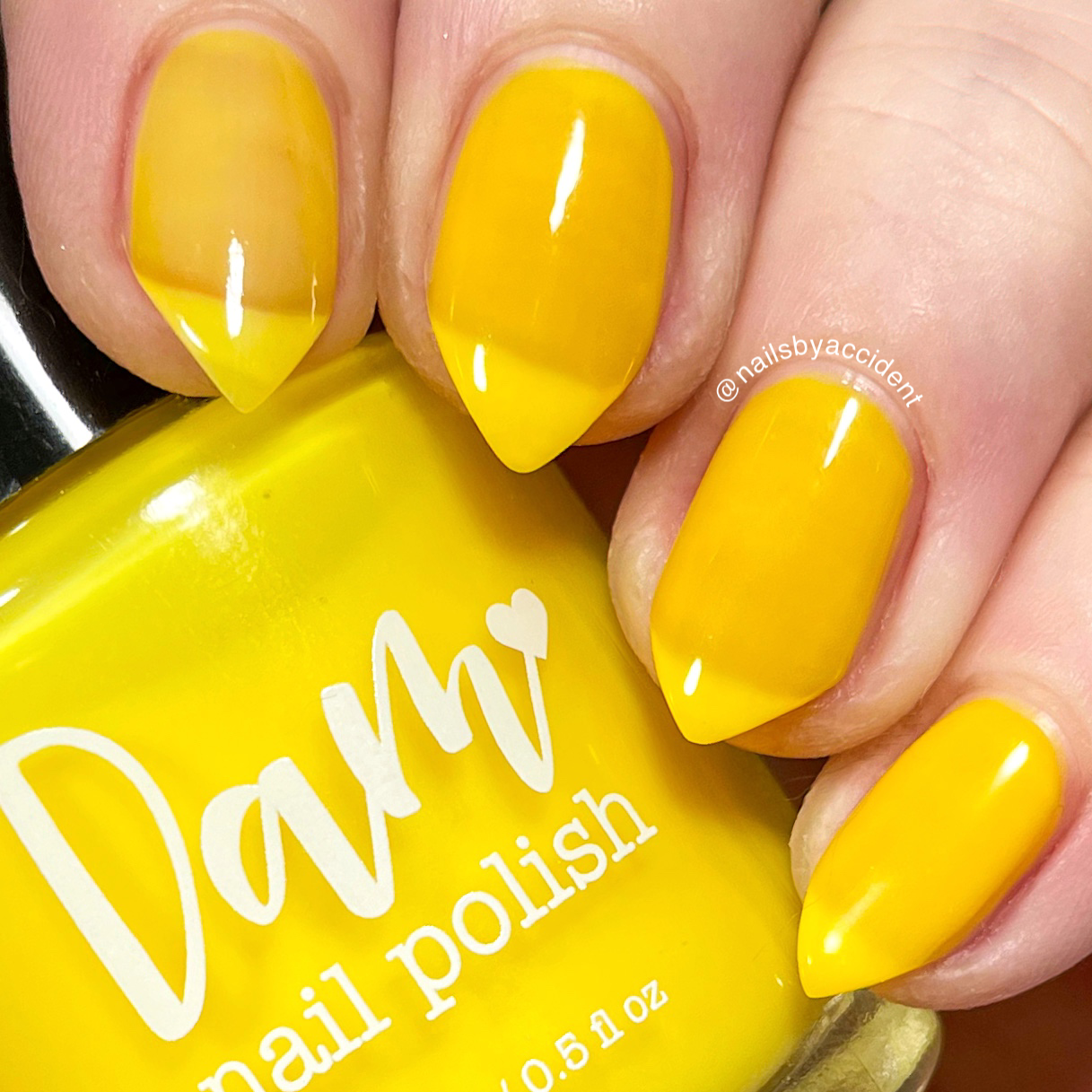 Yellow Where'd You Go? - Thermal Nail Polish - Clearly Rainbows Collection - Dam