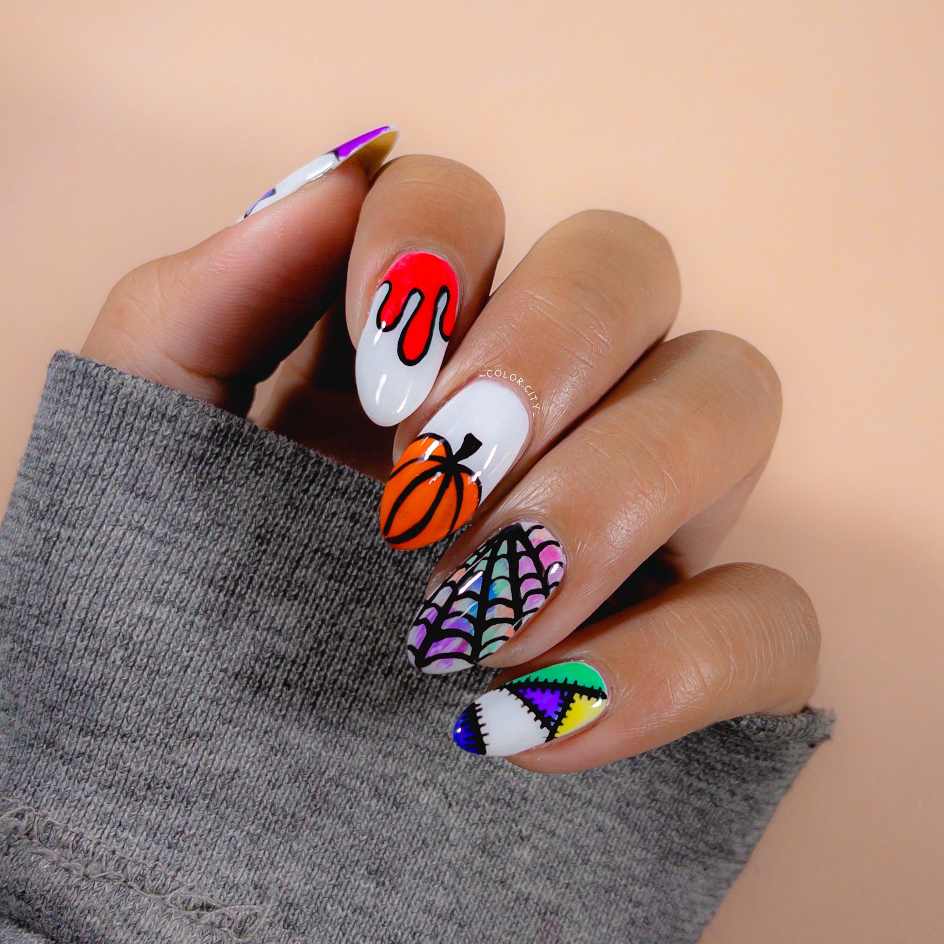 Disappearing Ink - Thermal Nail Polish - Clearly Rainbows Collection - Dam