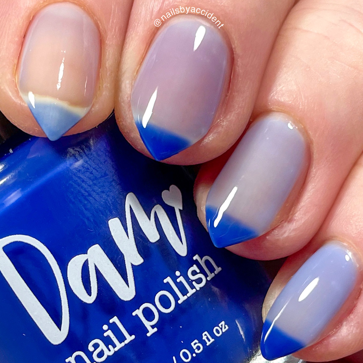 Disappearing Ink - Thermal Nail Polish - Clearly Rainbows Collection - Dam