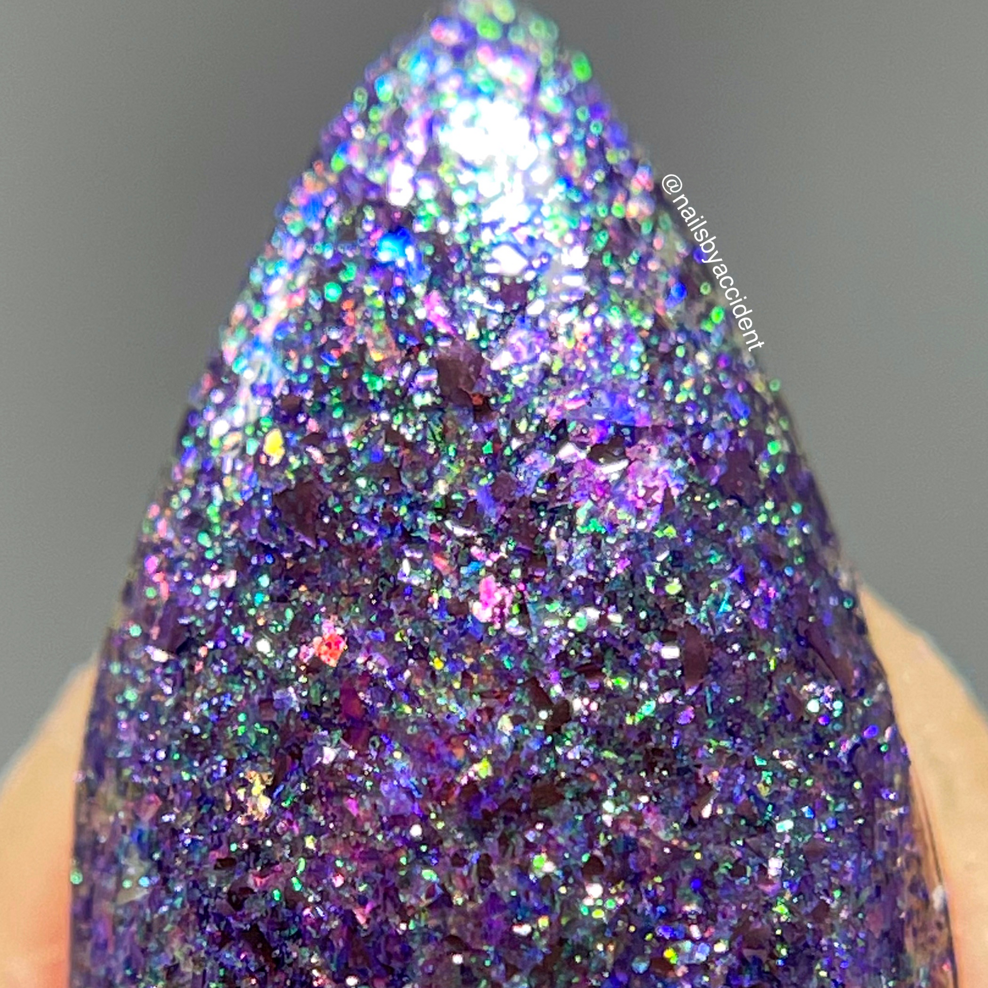 Your Highness - Flakie Nail Polish - Royalty Trio - Dam