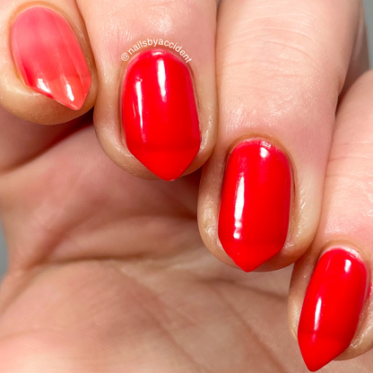 Clearly Rainbows - Thermal Nail Polish - Dam