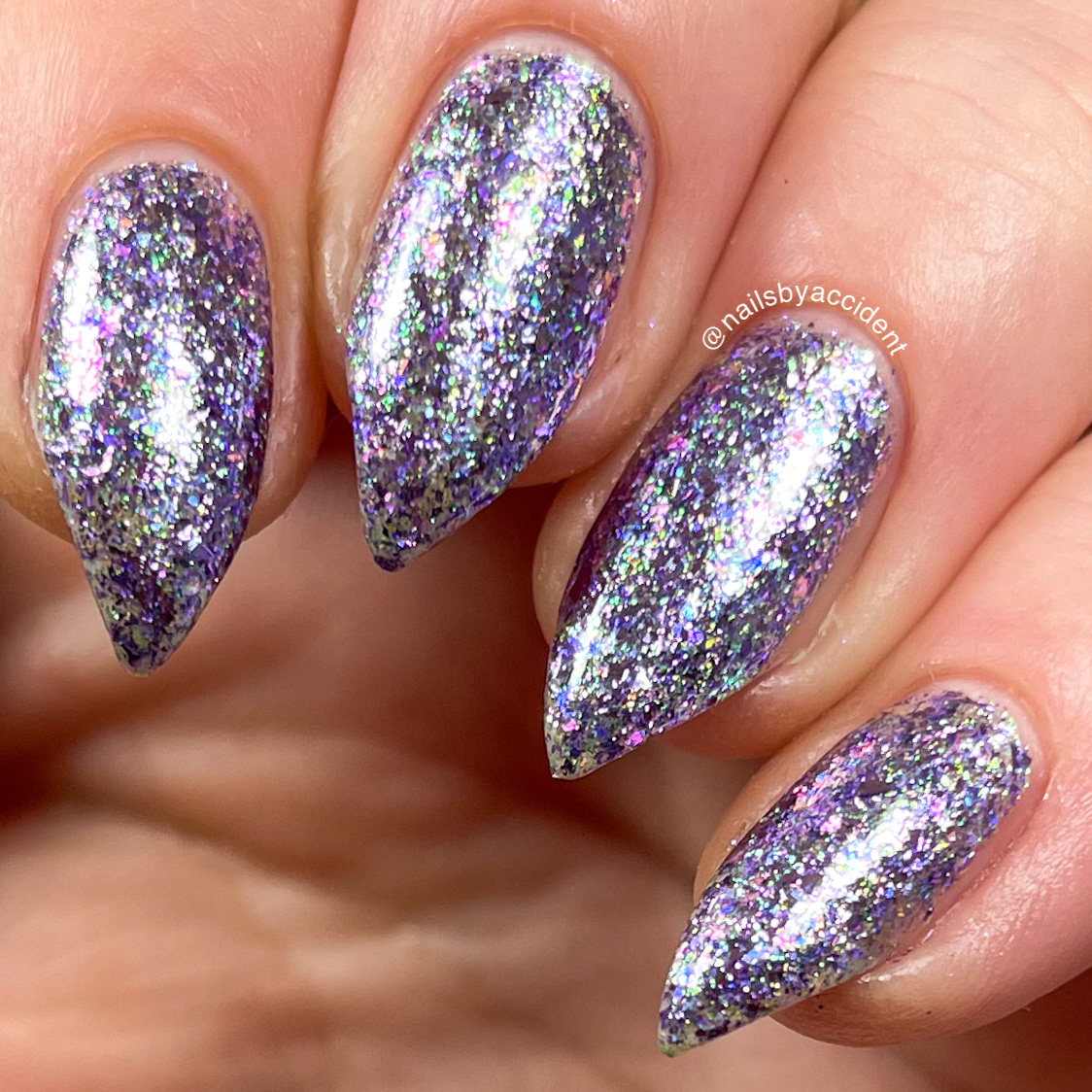Your Highness - Flakie Nail Polish - Royalty Trio - Dam