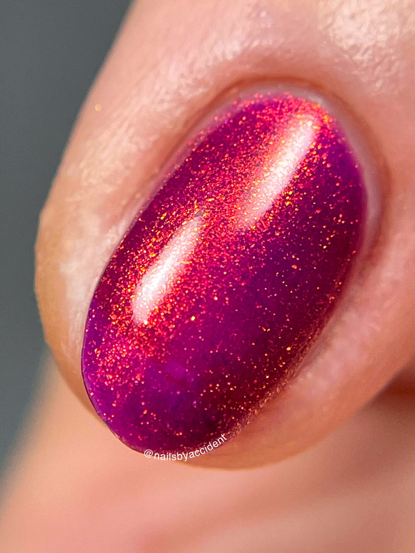 Jingle Berries - Red Shimmer Nail Polish - Polish of the Month - Nov 2022