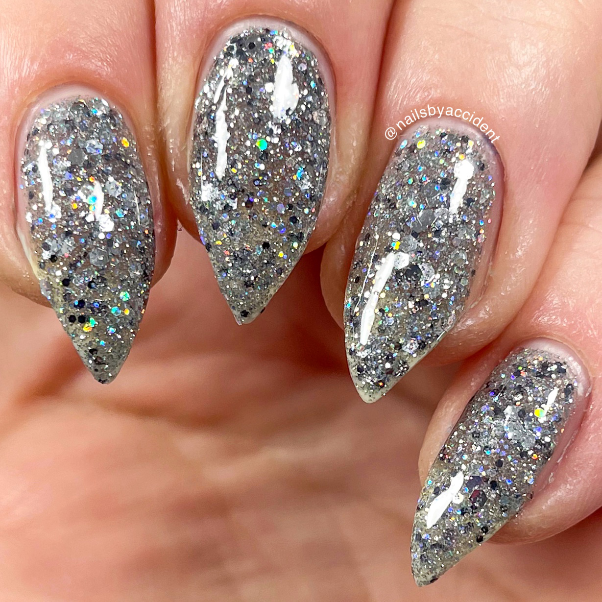I Started the Dam Thing - Reflective Glitter Nail Polish - Random Release - Dam