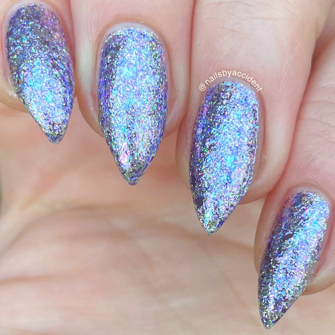 Your Highness - Flakie Nail Polish - Royalty Trio - Dam