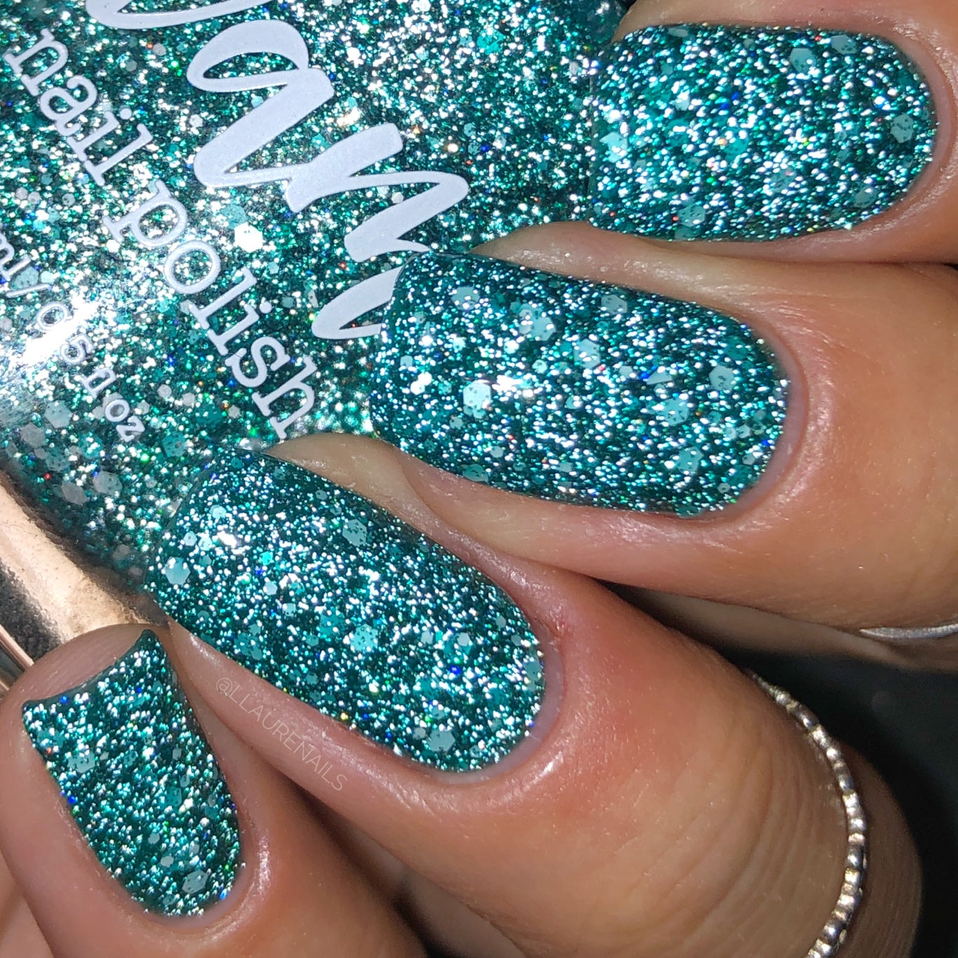 Hibernation Collection - Reflective Glitter Nail Polish - Dam